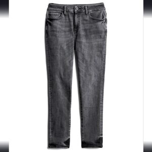 Warp +Weft ombre hem skinny jean